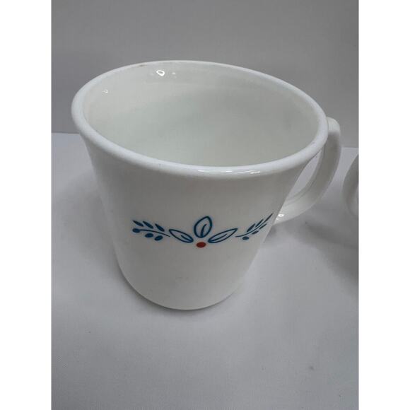 Vintage Set of 2 Corning Ware Coffee Cups with RARE Pattern! - Picture 2 of 5